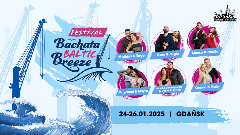 Główna grafika eventu - Bachata BALTIC Breeze