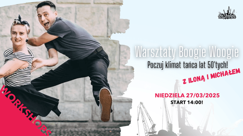BOOGIE WOOGIE – WARSZTATY OD PODSTAW!