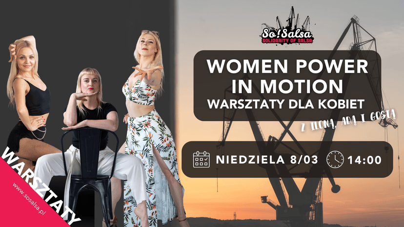 WOMEN POWER IN MOTION - WARSZTATY DLA KOBIET 