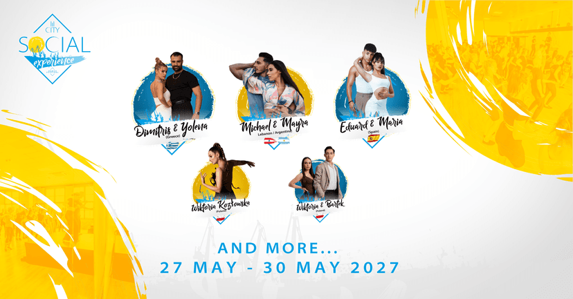 7th 3CSEX - 3 City Social Experience Official Event 27-30.05.2027