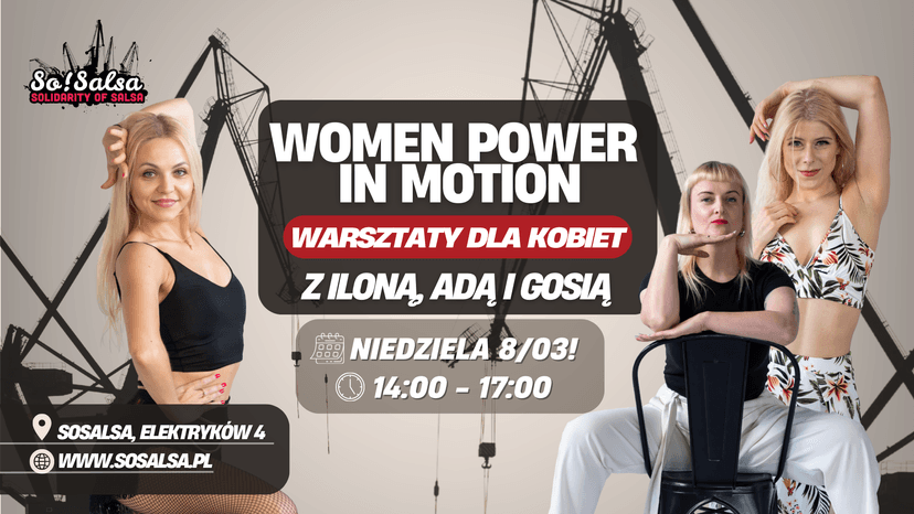 WOMEN POWER IN MOTION - WARSZTATY DLA KOBIET